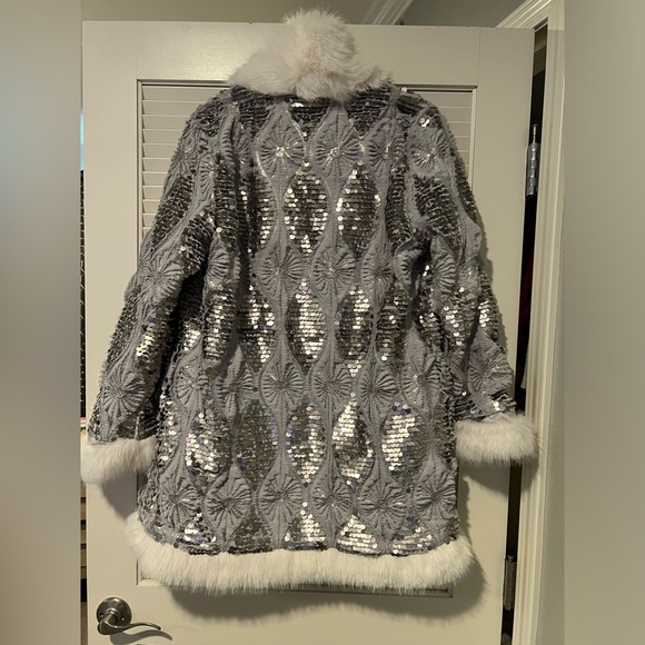 Band of the Free Faux Fur Jacket NWT M - Picture 3 of 7